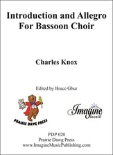 Introduction and Allegro Bassoon Choir cover